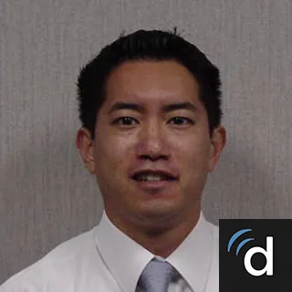 Dr. Kentaro E. Yamada examining a patient at Hillcrest Eye Care